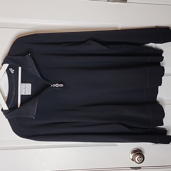 Tommy Bahama Martinique Half Zip Pull Over in Black Men's Size XXL